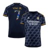 Real Madrid Vini JR 7 Fodboldtrøjer Udebane 2023-24 Kort ærmer